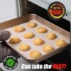 2-Pack Gold-Tone Cookie Sheet Set