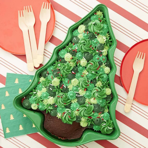 Green Christmas Tree Cake Pan