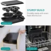 5-Piece Stackable Baking Tray & Cake Pan Set