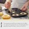 2-Pack 6-Cavity Donut Baking Pans