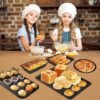 Black Nonstick Baking Pan Set