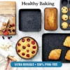 6-Piece Stackable Bakeware Set with Air Fry Rack