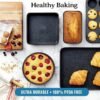 6-Piece Stackable Bakeware Set with Air Fry Rack