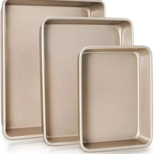 H0aadf4af33404d479c20db15ffe6c7d79.webp 3-Piece Stackable Deep Baking Pan Set