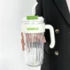 920 ml Water Tumbler with Straw & Handle