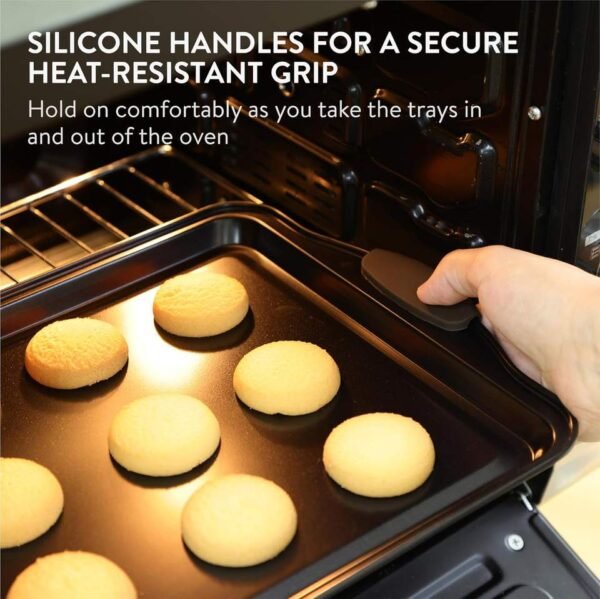 5-Piece Stackable Baking Tray & Cake Pan Set