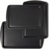 3-Piece Carbon Steel Baking Sheet Set