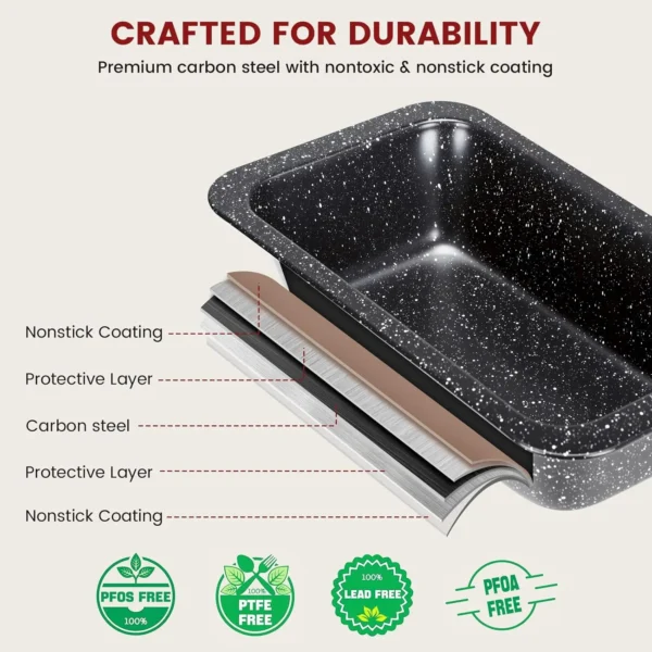 H26495adb77614527a681cbc52e3b90e4B.webp 10-Piece Carbon Steel Bakeware Set