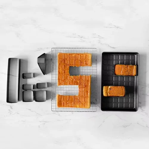 10-Piece Adjustable Letter & Number Cake Pan Set