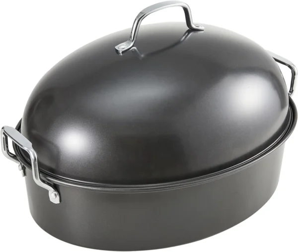 H3ee6aab64fcc482aa97f6d3b685c1f54q.webp Extra-Large Roasting Pan with Lid & Rack