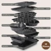 10-Piece Bakeware Set with Silicone Handles
