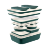 13-Piece Sage Green Stackable Bakeware Set