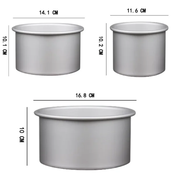 Round Aluminum Cake Baking Pan