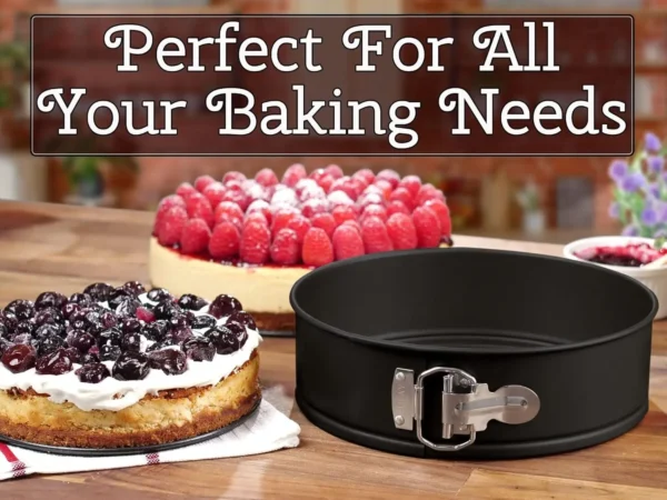 H49e70d6708424ee3a7b457fb7b096bb5o.webp 3-Piece Springform Cake Pan Set