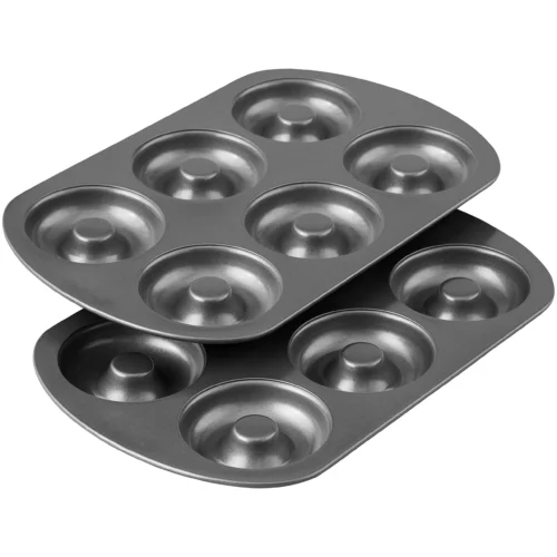 2-Pack 6-Cavity Donut Baking Pans