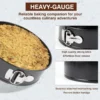 Round Springform Cake Pan Set, 4-10 Inches