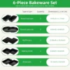 11-Piece Carbon Steel Baking Pan Set