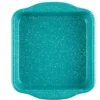 H5cbc2e74eac54d6a8e6f430407cbf0a9u.webp 7-Piece Teal Speckled Aluminum Bakeware Set