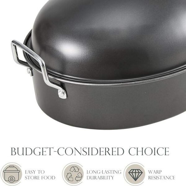 H61a6007cefe448f983f38ffba82fc7b5U.jpg_960x960q80.jpg Extra-Large Roasting Pan with Lid & Rack