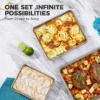 H674fa6ca057747df9357cd1f3f2fa29bg.webp 3-Piece Deep Rectangular Baking Pan Set