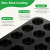 11-Piece Carbon Steel Baking Pan Set