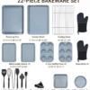 H6a3a176376344462a19129d975cfafd7U.webp 22-Piece Nonstick Baking Pan Collection