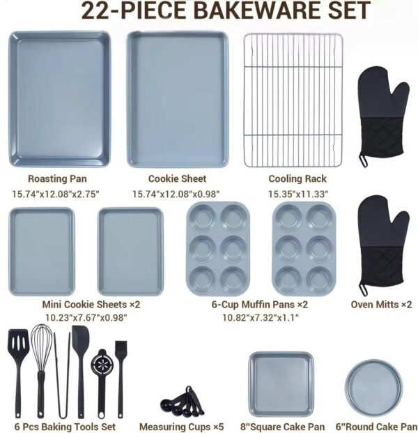 H6a3a176376344462a19129d975cfafd7U.jpg_960x960q80.jpg 22-Piece Nonstick Baking Pan Collection