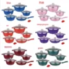 Granite-Style Ceramic-Coated Cookware Set