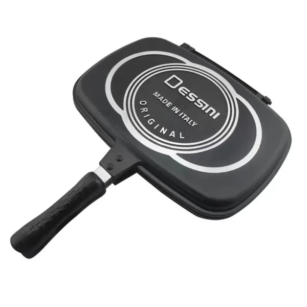 Double-Sided Aluminum Frying Pan Set