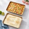 2-Piece Deep Rectangular Baking Sheet Set