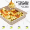 H825e48b1c11a4e2687cf1a3a1de3f87d2.webp 3-Piece Stackable Deep Baking Pan Set