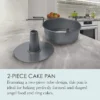 H843a00e75af048e9af0a993b0f412907o.webp 2-Piece 9.5-Inch Angel Food Cake Pan Set
