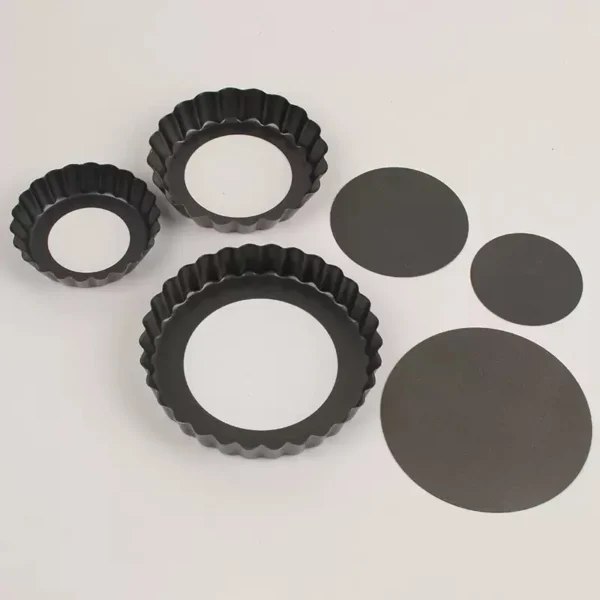 H8b7c94a48e7e4f5191e803b60139f3e06.webp 4-Inch Fluted Mini Tart Pan