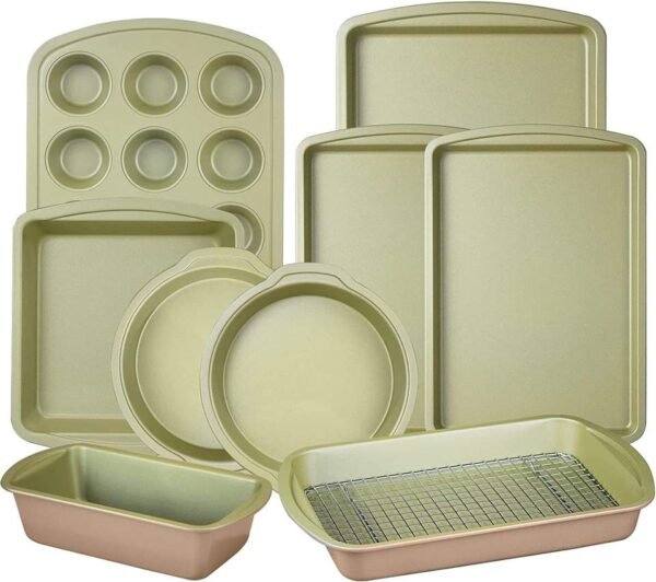 10-Piece Matcha Green Bakeware Set