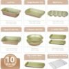 10-Piece Matcha Green Bakeware Set