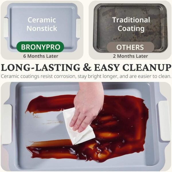 H98e41d7eedb94308bcf2c3e4b232e476D.jpg_960x960q80.jpg 9-Piece Ceramic-Coated Bakeware Set with Handles