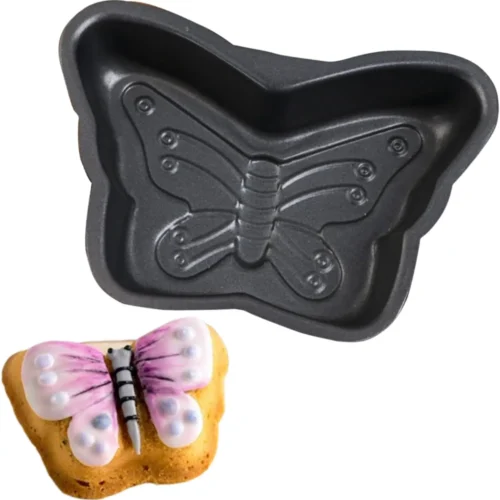 H9a5a7c58b85849d1aa8ac56d41380ef58.webp Butterfly-Shaped Mini Cake Baking Pan