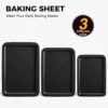 H9be7c94feac948e2ad6cb063252c9929H.webp Wide-Grip Nonstick Cookie Sheet Set