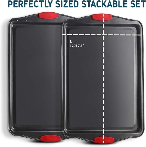 H9d5485bc014f48b88509a01fc720fc80C.jpg_960x960q80.jpg 2-Piece Large Cookie Sheet Set with Silicone Handles