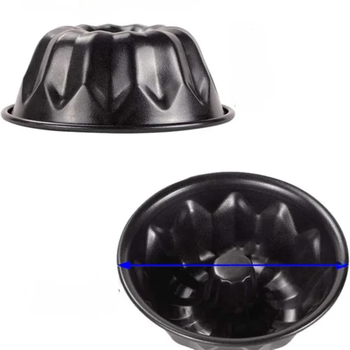 Mini Carbon Steel Fluted Tube Cake Pan