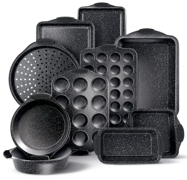 10-Piece Bakeware Set with Silicone Handles