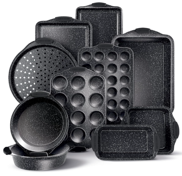 10-Piece Bakeware Set with Silicone Handles
