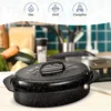Covered Oval Roasting Pan with Lid