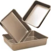 Hb1a60e0a6ddf48b78d43af46b0ccaffcr.webp 3-Piece Gold-Tone Cake & Roasting Pan Set