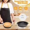 Hbc5cd922c9864d769d6a3c3e6e50cc2c0.jpg_960x960q80.jpg 3-Piece 8-Inch Round Cake Pan Set with Parchment