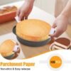 Hbf735b35d9be45f8b4f22ff19fc63ec4K.jpg_960x960q80.jpg 3-Piece 8-Inch Round Cake Pan Set with Parchment