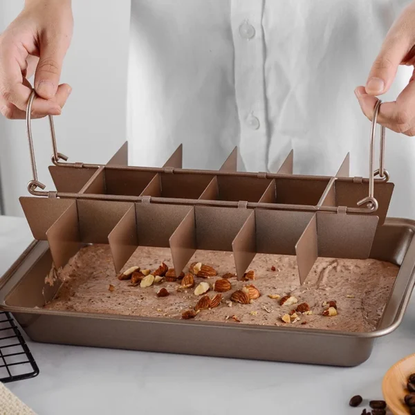 Hc069c52f98e3425ca0e15f44dbaffc45K.webp Deep Rectangular Cake & Brownie Baking Pan
