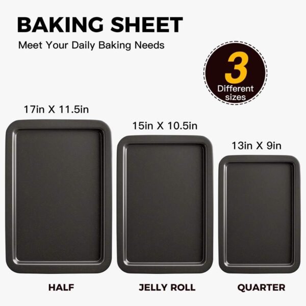 Hc2abff7d2cdb4e81a6a10ca645078b6aT.jpg_960x960q80.jpg Carbon Steel Baking Tray Set with Wide Grips