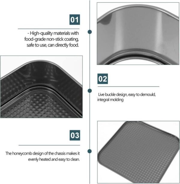 Hc853048f0bb24266b5079e72112a3208E.jpg_960x960q80.jpg 3-Piece Square Springform Cake Pan Set