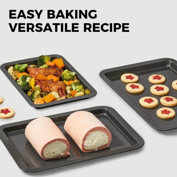 Hcb0c7803268d466693ac409b765fdc17M.jpg_960x960q80.jpg Carbon Steel Baking Tray Set with Wide Grips
